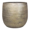 Bloempot Mira - D39 X H36cm - Goud -Huisdecoratie pot mira d39 h36cm industrieel goud bloempot 1 5