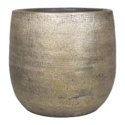 Bloempot Mira - D39 X H36cm - Goud