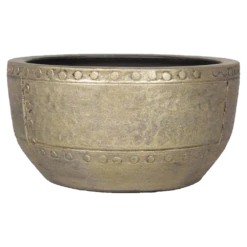 Plantenschaal Fien - D29 X H14cm - Goud