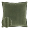 Unique Living Sierkussen Janna - 45x45cm - Deep Green 1 Unique Living Sierkussen Janna - 45x45cm - Deep Green -Huisdecoratie unique living sierkussen janna 45x45cm deep green polyester 1 1