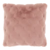 Unique Living Sierkussen Quincy - 45x45cm - Old Pink -Huisdecoratie unique living sierkussen quincy 45x45cm old pink polyester 1