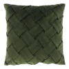 Unique Living Sierkussen Viktor - 45x45cm - Deep Green -Huisdecoratie unique living sierkussen viktor 45x45cm deep green polyester 1 2