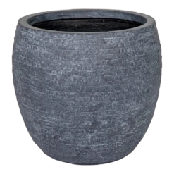 Bloempot Utah Bullet - D23 X H20.5 - Donkergrijs