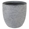 Bloempot Utah Egg Washed - D45 X H43cm - Grijs -Huisdecoratie utah egg pot washed grey d45h43 bloempot 1 4