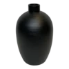 Vaas Alto - D19 X H30cm - Mat Zwart -Huisdecoratie vaas alto d19 x h30cm mat zwart vaas 1