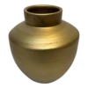 Vaas Creswell - D33 X H42cm - Mat Goud -Huisdecoratie vaas creswell d33 x h42cm mat goud vaas 1