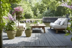 Bloempot Elho Vibia Campana Rond 40cm - Saliegroen -Huisdecoratie vibia campana saliegroen bloempot 4 6