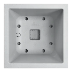 Elho Vivo Next Vierkant Wielen 40cm - Warm Grijs 11 Elho Vivo Next Vierkant Wielen 40cm - Warm Grijs -Huisdecoratie vivo matt vierkant wielen 40cm warm grijs 3 1