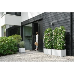 Elho Vivo Next Vierkant Wielen 30cm - Wit 14 Elho Vivo Next Vierkant Wielen 30cm - Wit -Huisdecoratie vivo next vierkant wielen 30cm wit 6 1