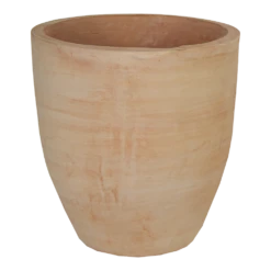 Bloempot Whitewash Tall Egg - D48 X H52cm - Oranje