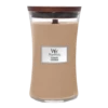 Woodwick Cashmere Large Candle - Geurkaars -Huisdecoratie woodwick cashmere large candle geurkaars 1