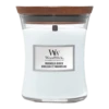 Woodwick Magnolia Birch Medium Candle - Geurkaars -Huisdecoratie woodwick magnolia birch medium candle geurkaars 1