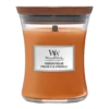 Woodwick Pumpkin Praline Medium Candle - Geurkaars -Huisdecoratie woodwick pumpkin praline medium candle geurkaars 1
