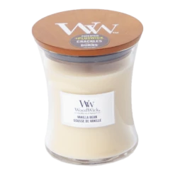Woodwick Vanilla Bean Medium Candle - Geurkaars
