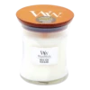 Woodwick White Teak Medium Candle - Geurkaars 2 Woodwick White Teak Medium Candle - Geurkaars -Huisdecoratie woodwick white teak medium candle geurskaars 1 4
